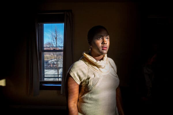 Pathways to Progress graduate Tyra Brown, at her home in St. Louis, Missouri on Tuesday, Dec. 10, 2019.

Lisa Johnston | lisajohnston@archstl.org  | Twitter: @aeternusphoto